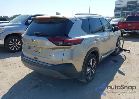 2021 Nissan Rogue Sl Fwd из США, поврежденный, VIN JN8AT3CA8MW027617